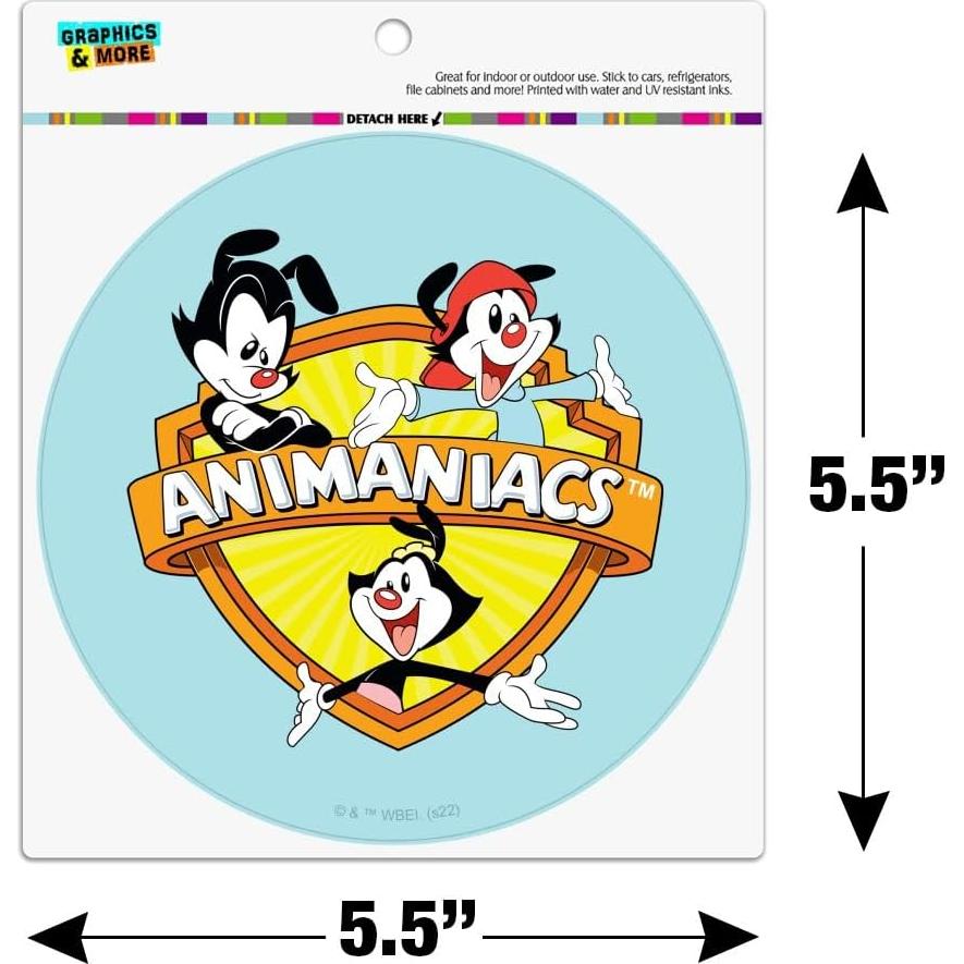 Imán de Vinilo Animaniacs 14cm - Graphics & More