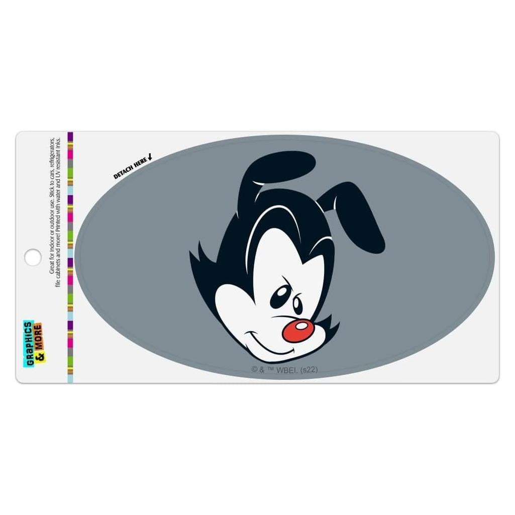 Imán Ovalado Animaniacs Yakko - Graphics & More - 17.8x10.2cm
