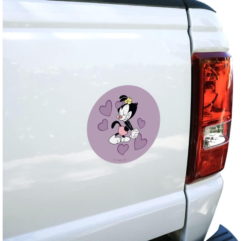 Imán de Vinilo Animaniacs Graphics & More 14cm Redondo Multicolor