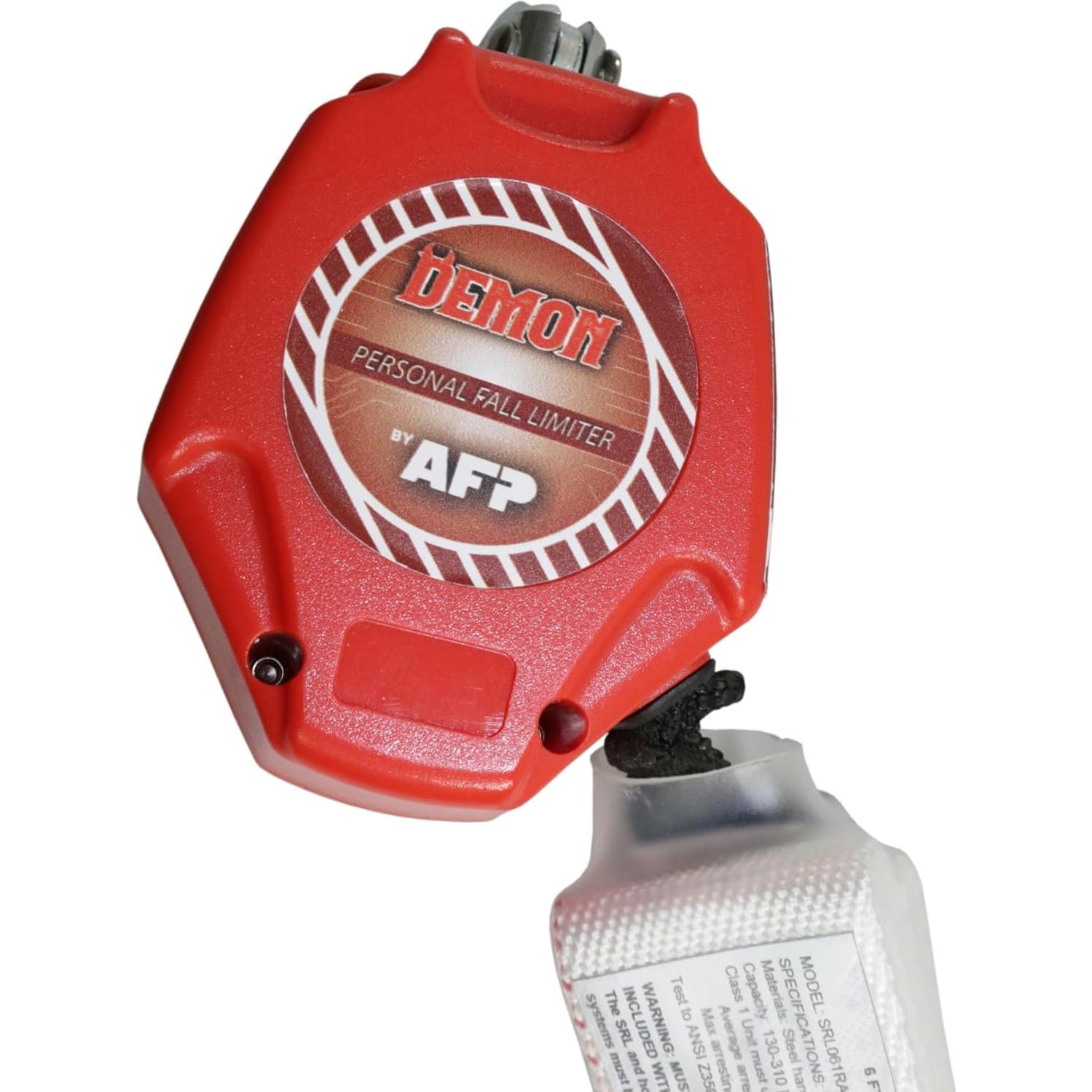 Cuerda de Seguridad Retráctil AFP 1,83 m con Mosquetón