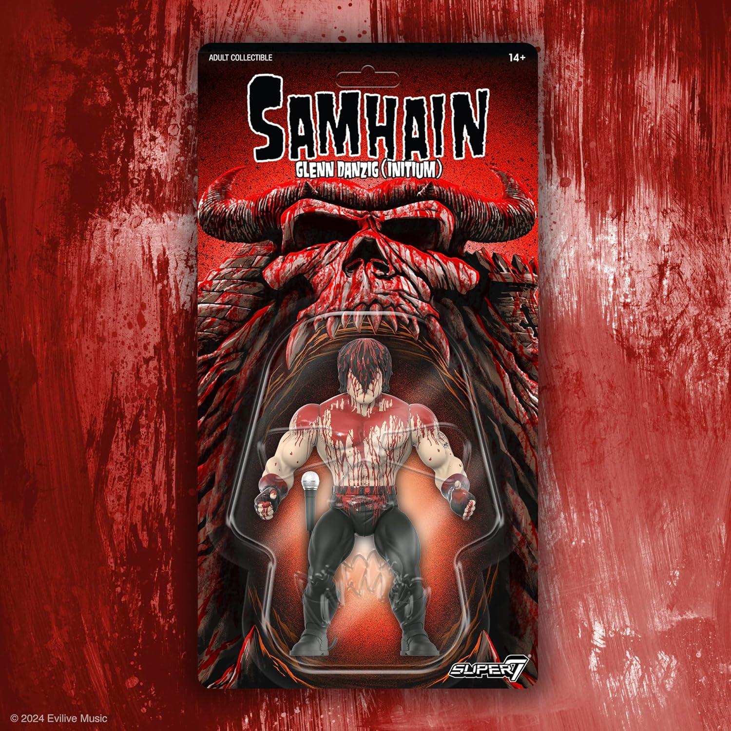 Figura de Acción Samhain Super7 Danzig 9.53 cm con Micrófono