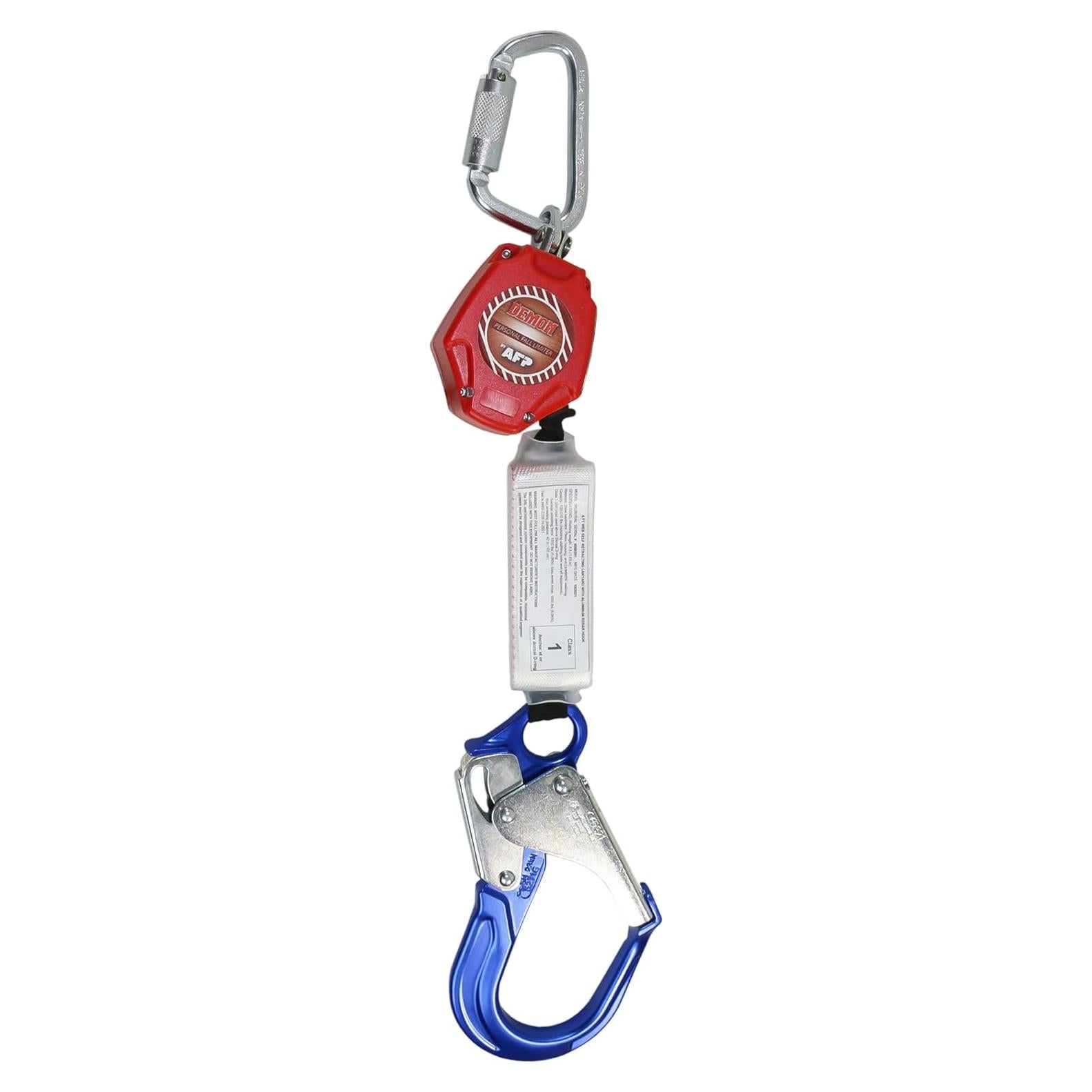 Cuerda de Seguridad Retráctil AFP 1,83 m con Mosquetón