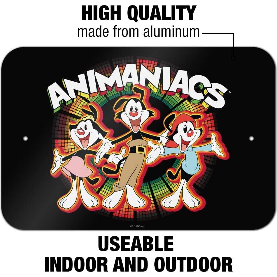 Cartel de Metal Animaniacs 15.3x22.9cm Graphics & More