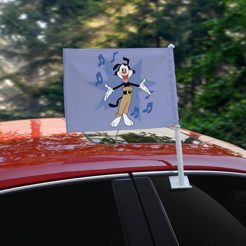 Bandera de Coche Animaniacs Yakko con Poste - Graphics & More