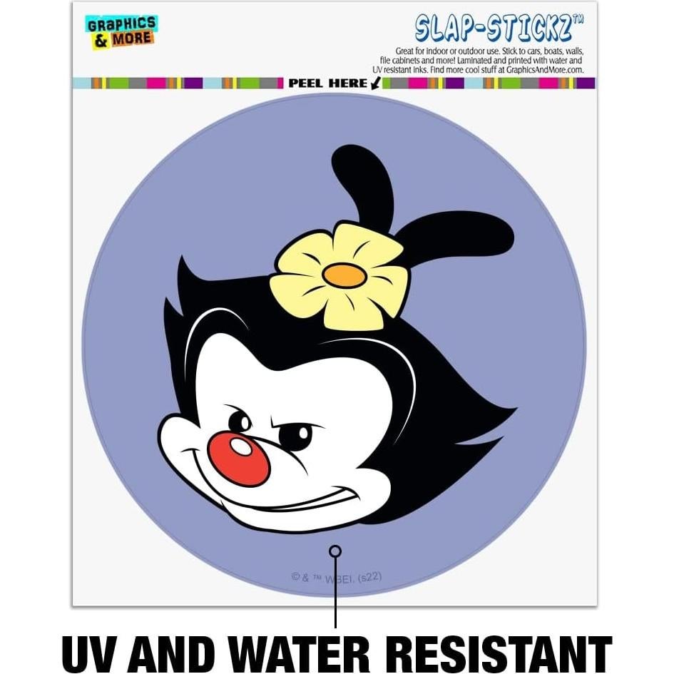 Calcomanía Animaniacs Graphics & More 14cm Vinilo Alta Calidad