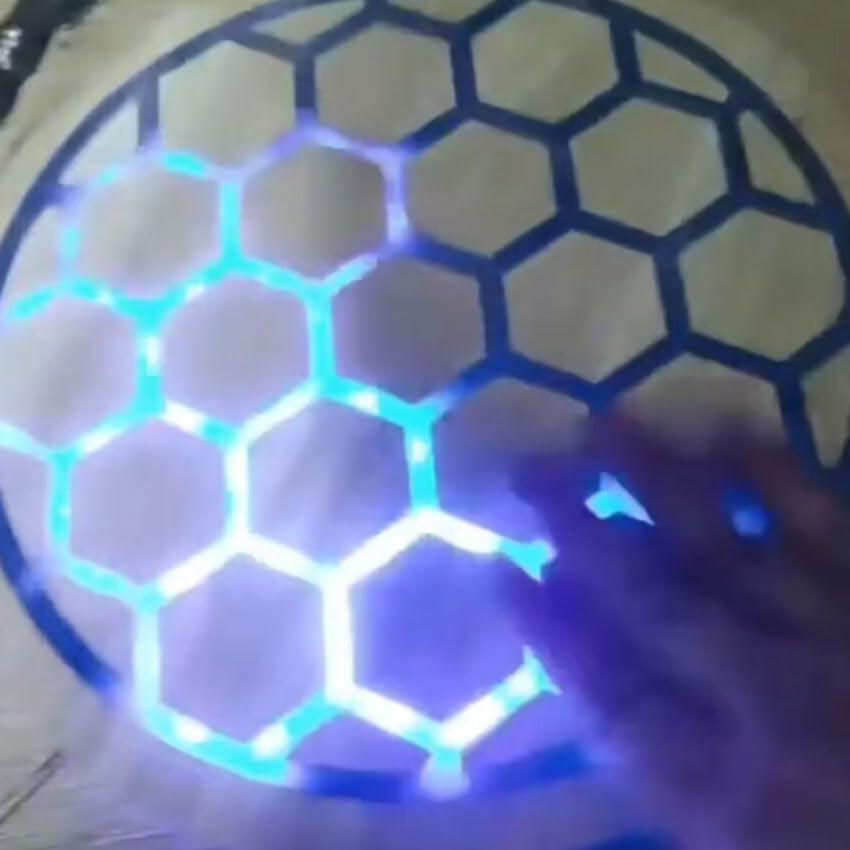 Módulo Sensor Táctil LED FOFMITI 10Pcs Azul 60x60mm