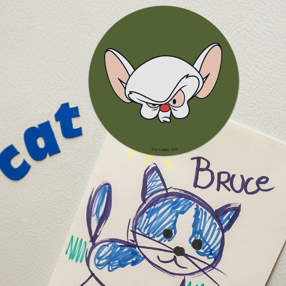 Imán de Vinilo Pinky y el Cerebro 14cm - Graphics and More