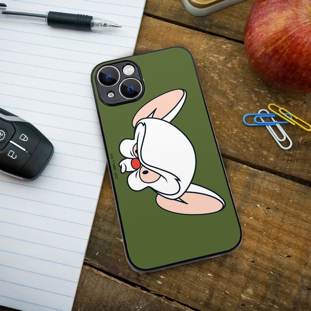 Funda Protectora Slim Fit Pinky y el Cerebro para iPhone 15