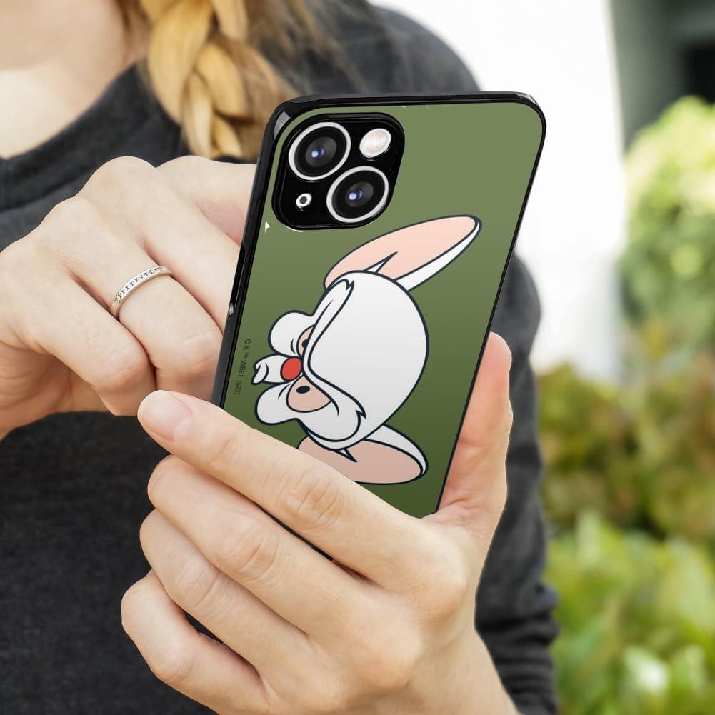 Funda Protectora Slim Fit Pinky y el Cerebro para iPhone 15