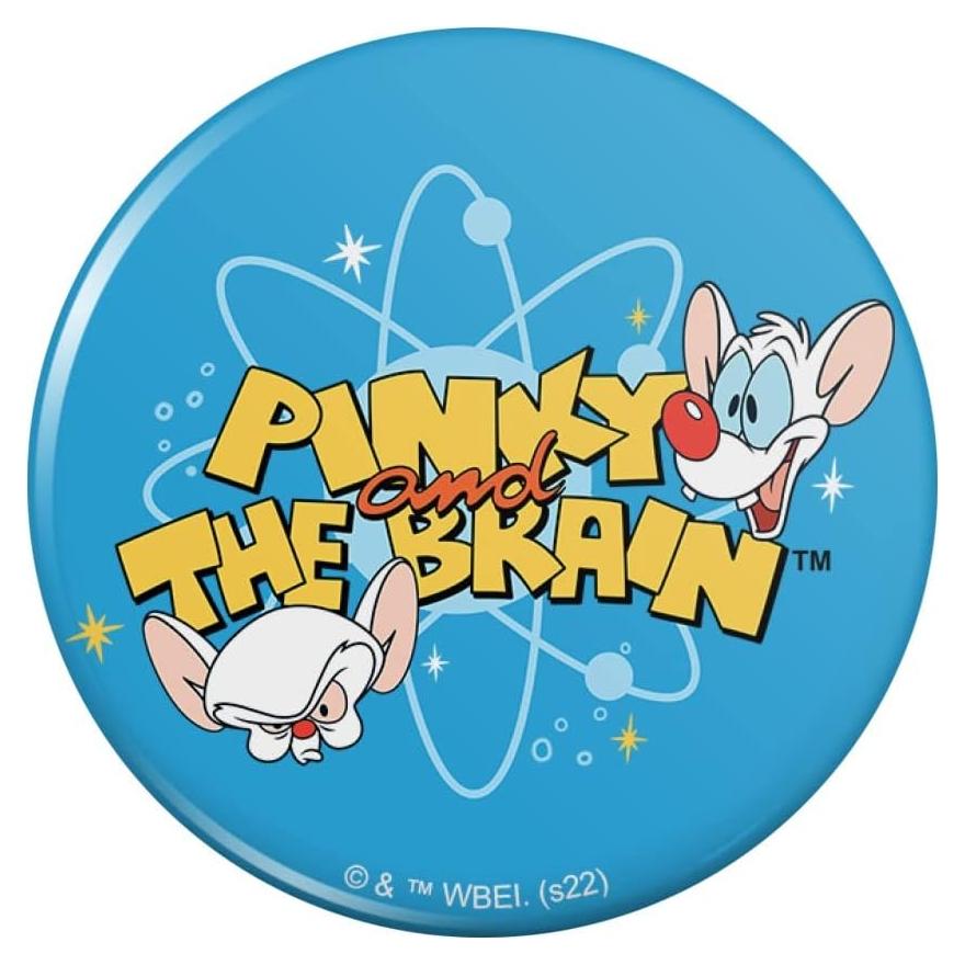 Imán Pinky y el Cerebro 7.6 cm - Gráfico Divertido