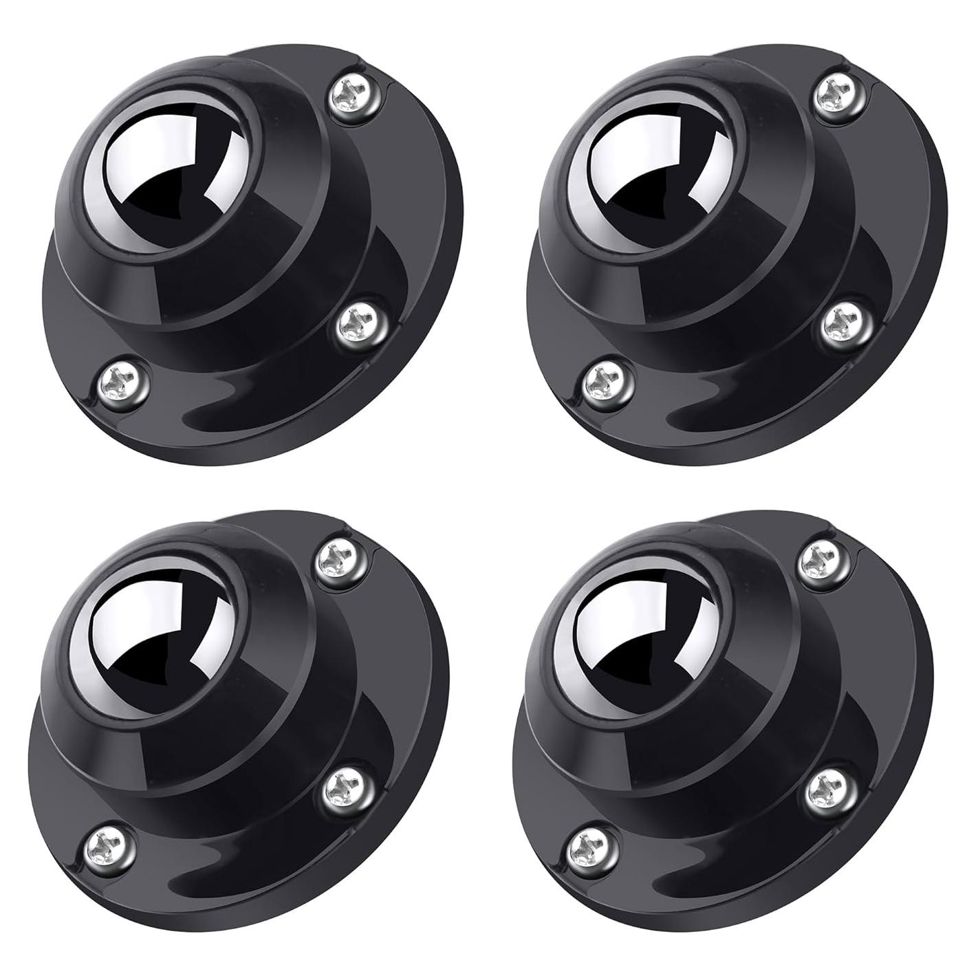 Ruedas Giratorias PlusRoc de 24mm para Muebles - 4 Piezas