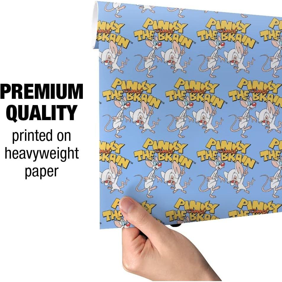 Papel de Regalo Pinky y el Cerebro 76x183cm Graphics & More