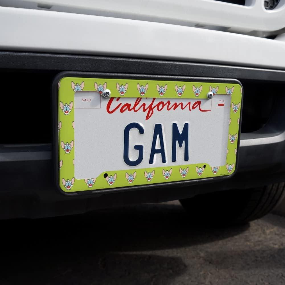 Marco de Placa de Licencia Pinky y el Cerebro - GRAPHICS & MORE