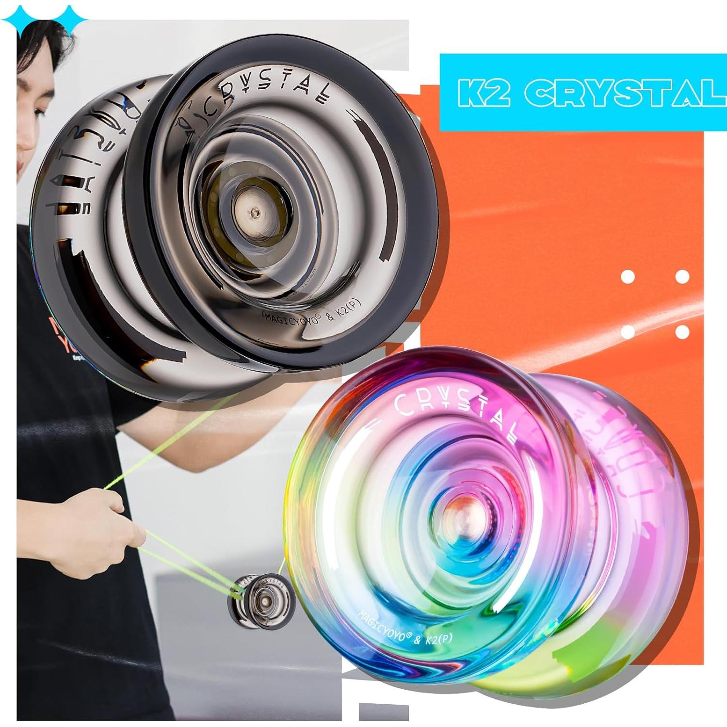 Yoyo K2 Crystal 2 Pack Responsivo + Accesorios