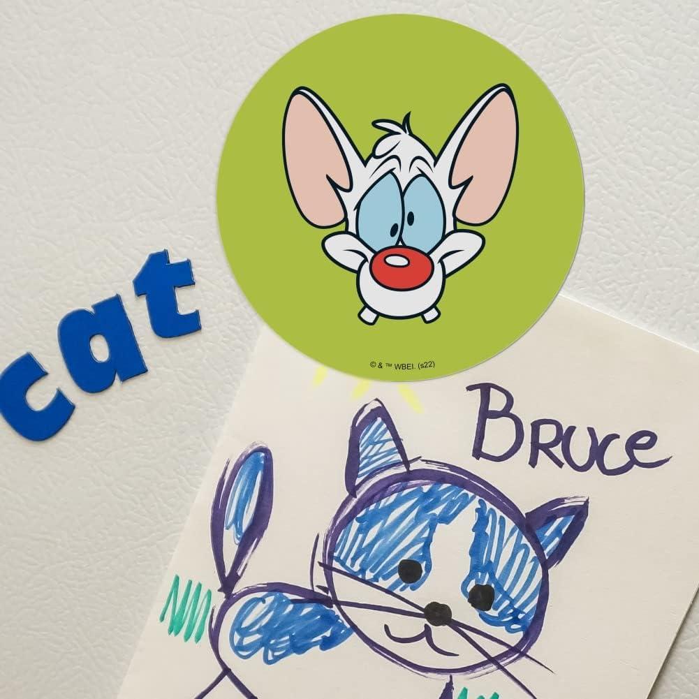 Imán de Vinilo Pinky y el Cerebro 14cm - Graphics & More