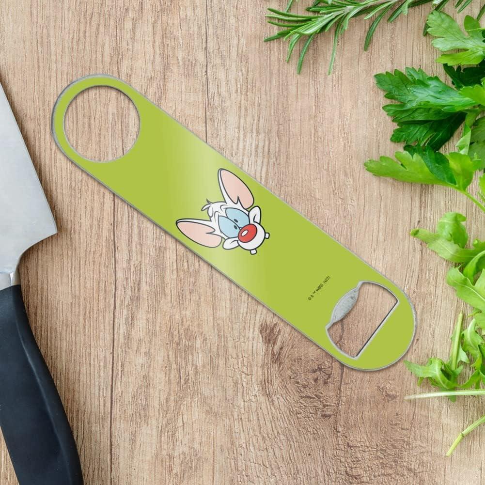 Abrebotellas Pinky y El Cerebro Acero Inoxidable 18cm