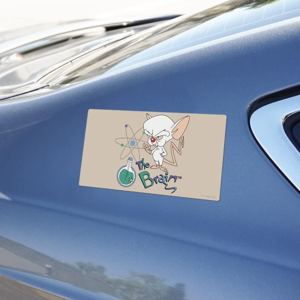 Adhesivo Pinky y El Cerebro - Graphics and More 19.3x10.2cm