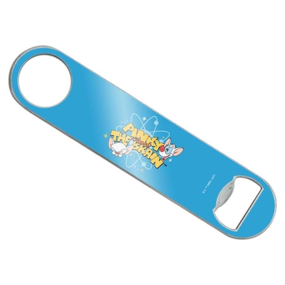 Abrebotellas Pinky y el Cerebro Acero Inoxidable 18cm