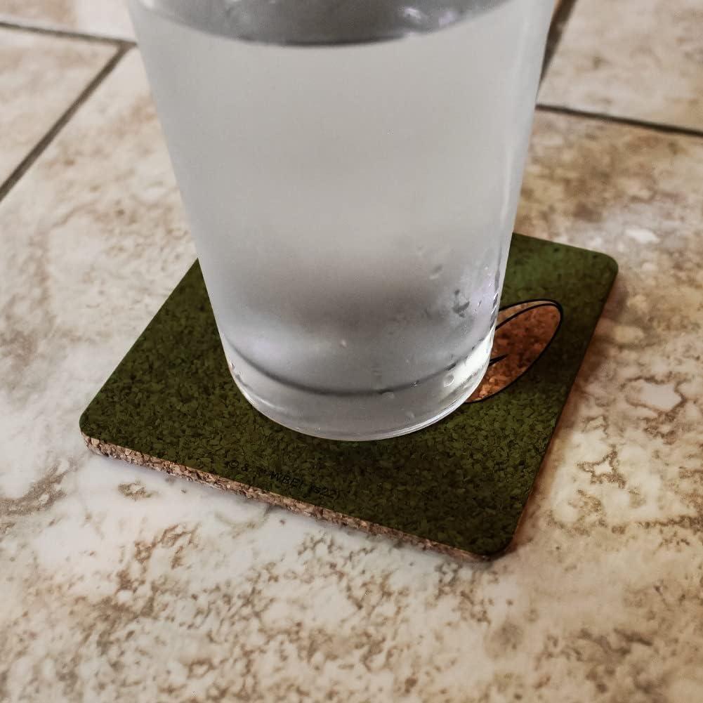 Juego de Posavasos de Corcho Pinky y el Cerebro - 4 Unidades