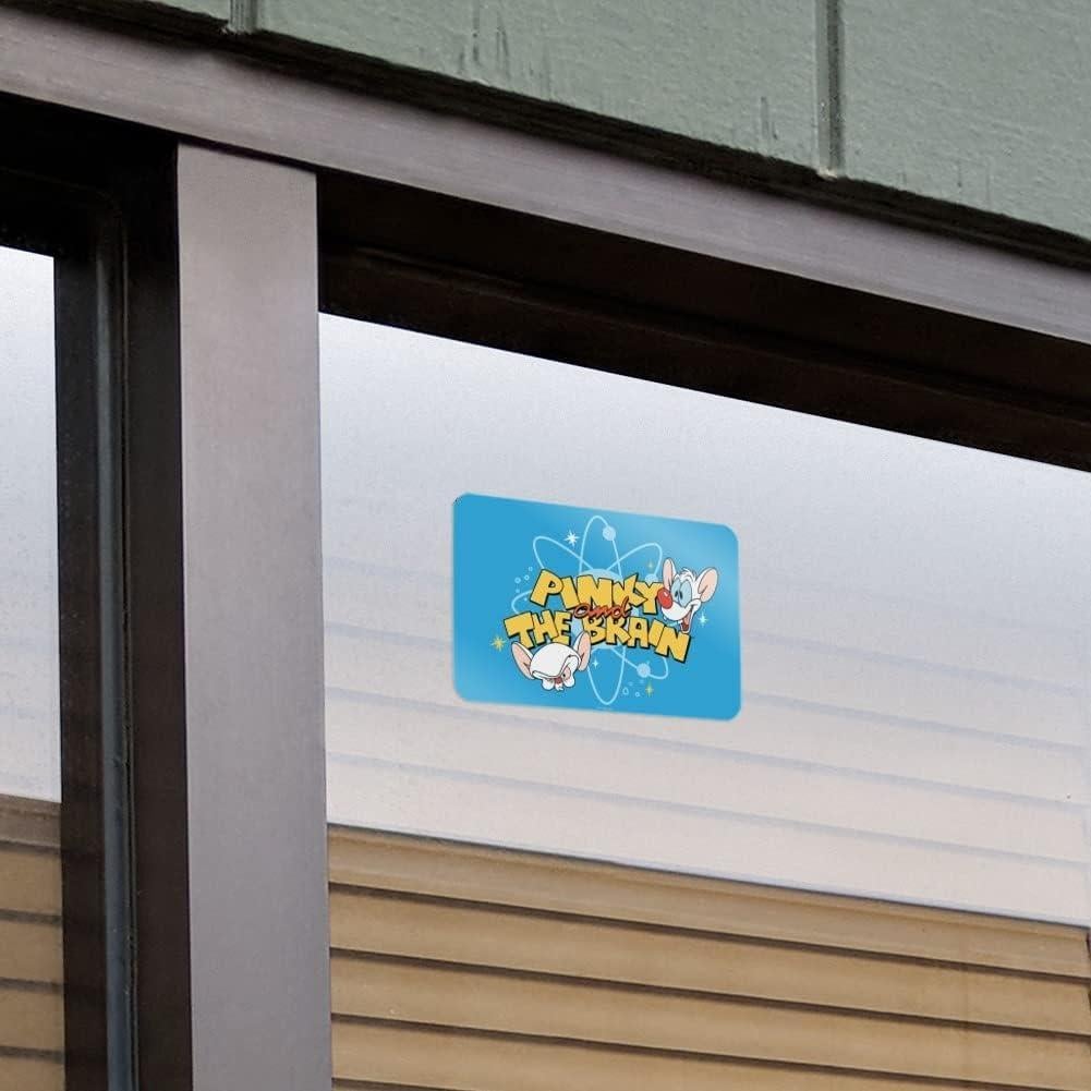 Adhesivo Decorativo Pinky y el Cerebro 15.24x10.16cm