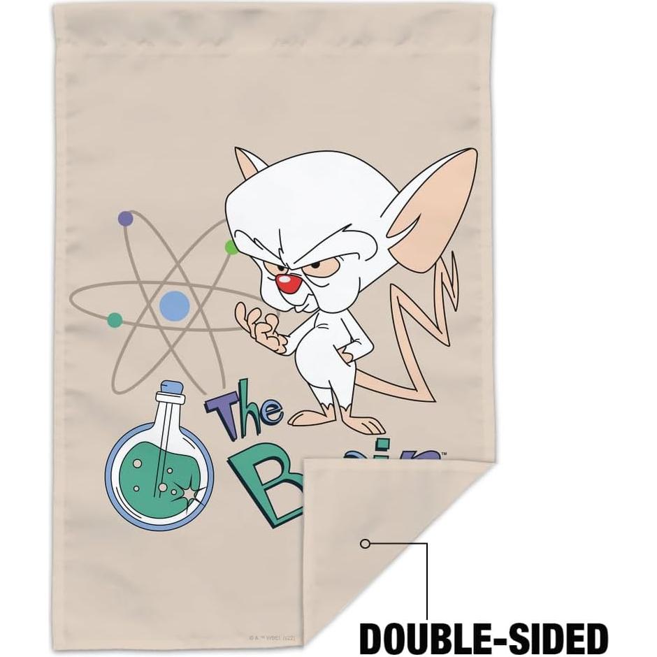 Bandera de Jardín Pinky y el Cerebro 48cm x 33cm Graphics & More