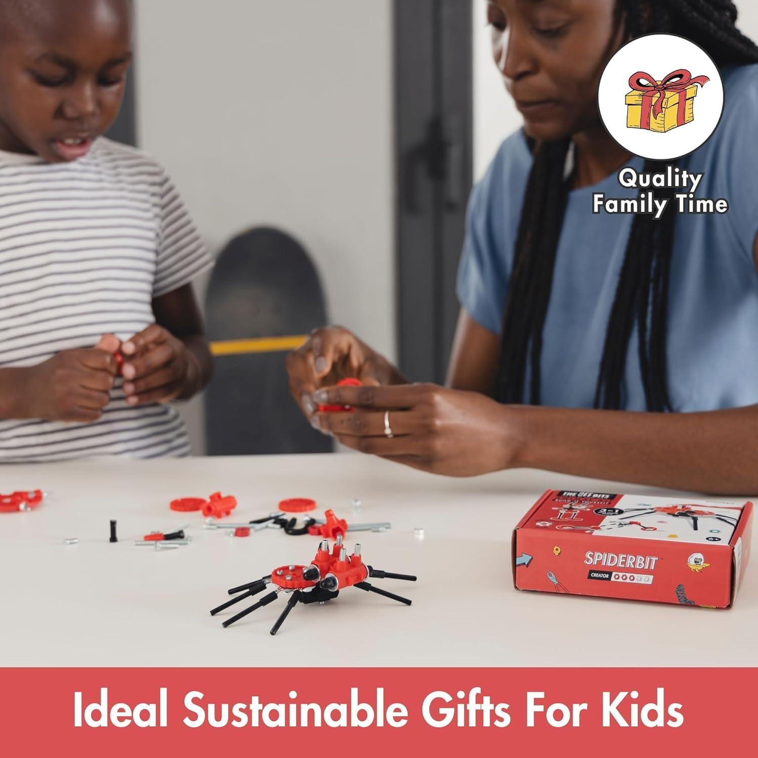 Juego de Construcción The Off Bits Araña Roja - Juguetes STEM 6+