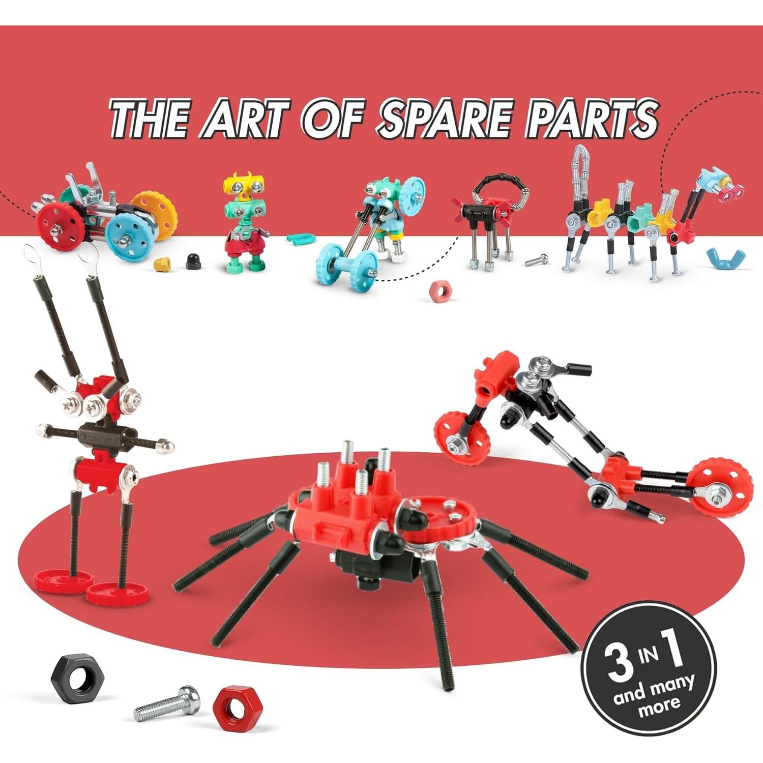 Juego de Construcción The Off Bits Araña Roja - Juguetes STEM 6+