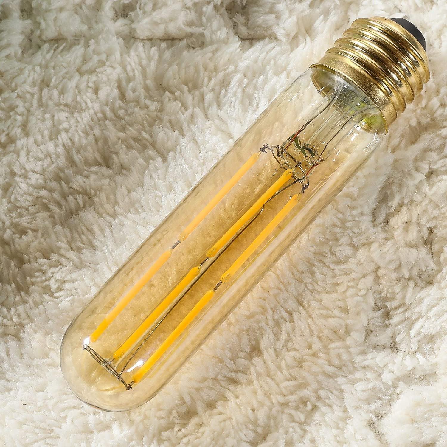 Bombilla LED Dimmable E26 6W 2700K Ámbar 3 Pack