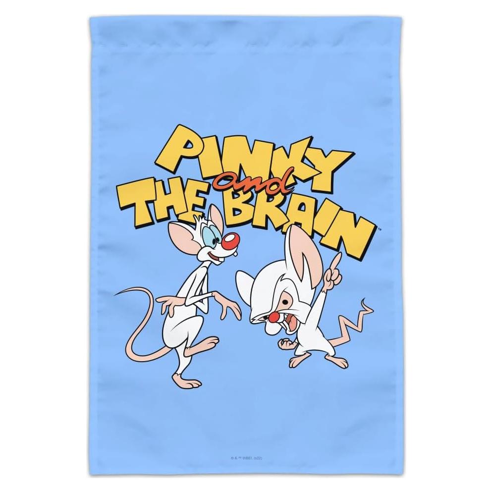 Bandera de Jardín Pinky y el Cerebro 48x33 cm Graphics & More