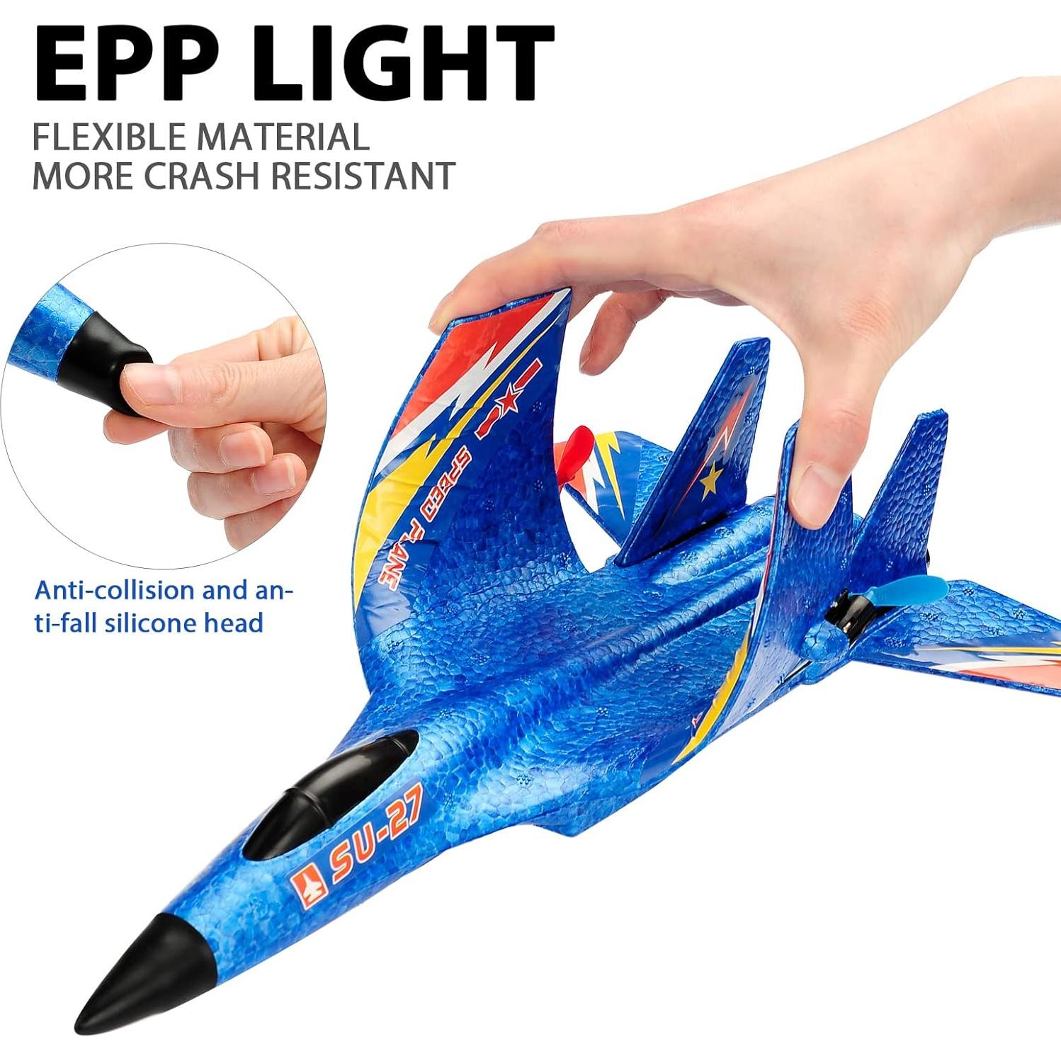 Avión de Control Remoto RC RoofWorld SU-27 32x25.5cm