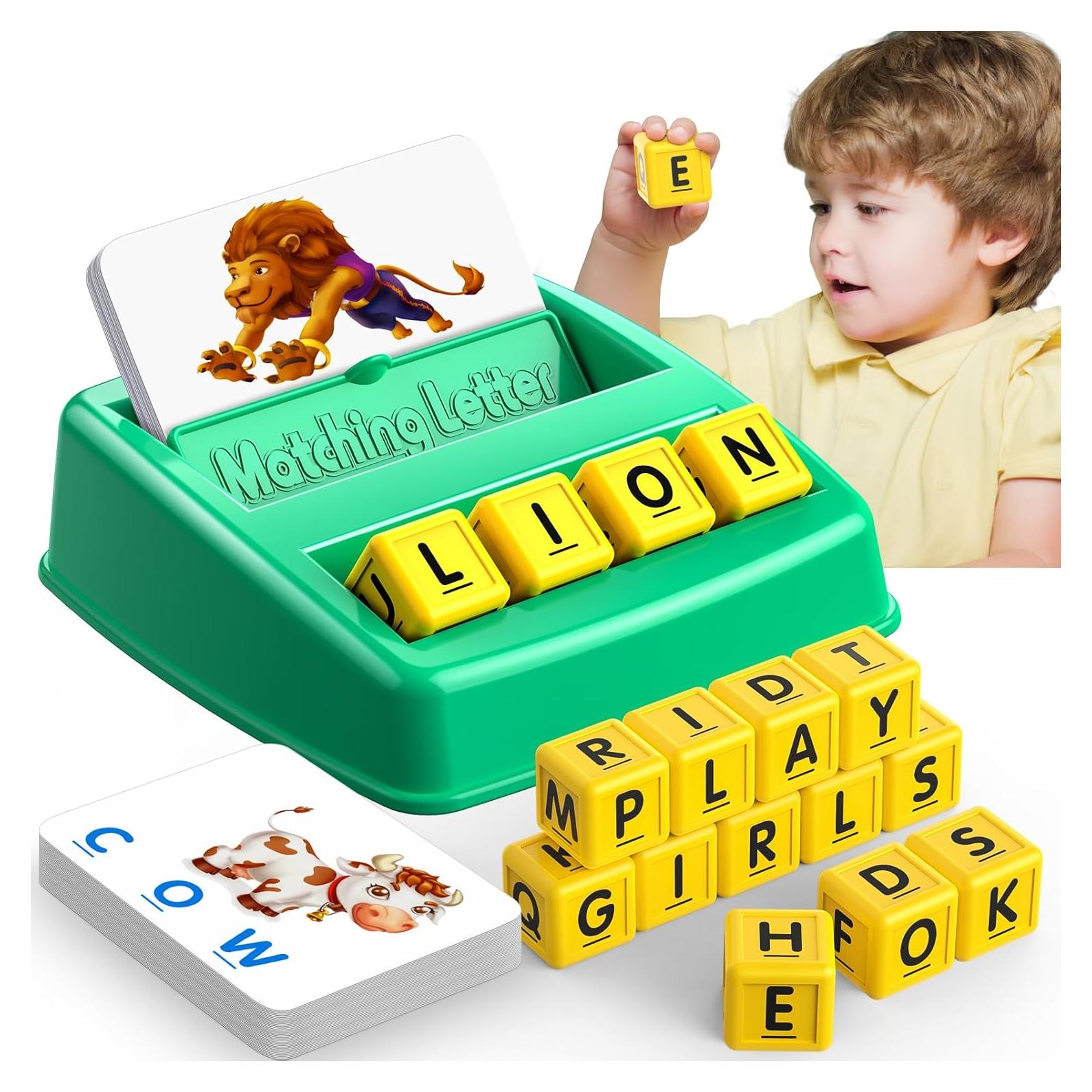 Juguete Educativo SAITCPRY Juego de Correspondencia de Letras 3-5 Años