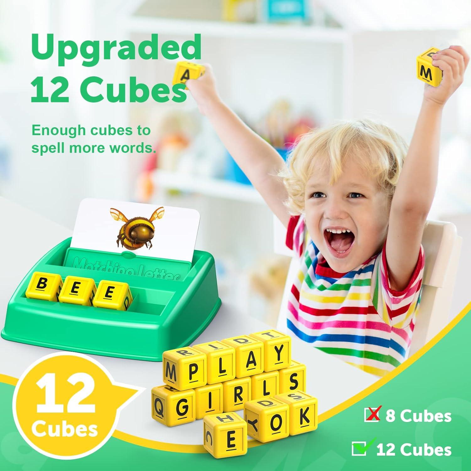 Juguete Educativo SAITCPRY Juego de Correspondencia de Letras 3-5 Años