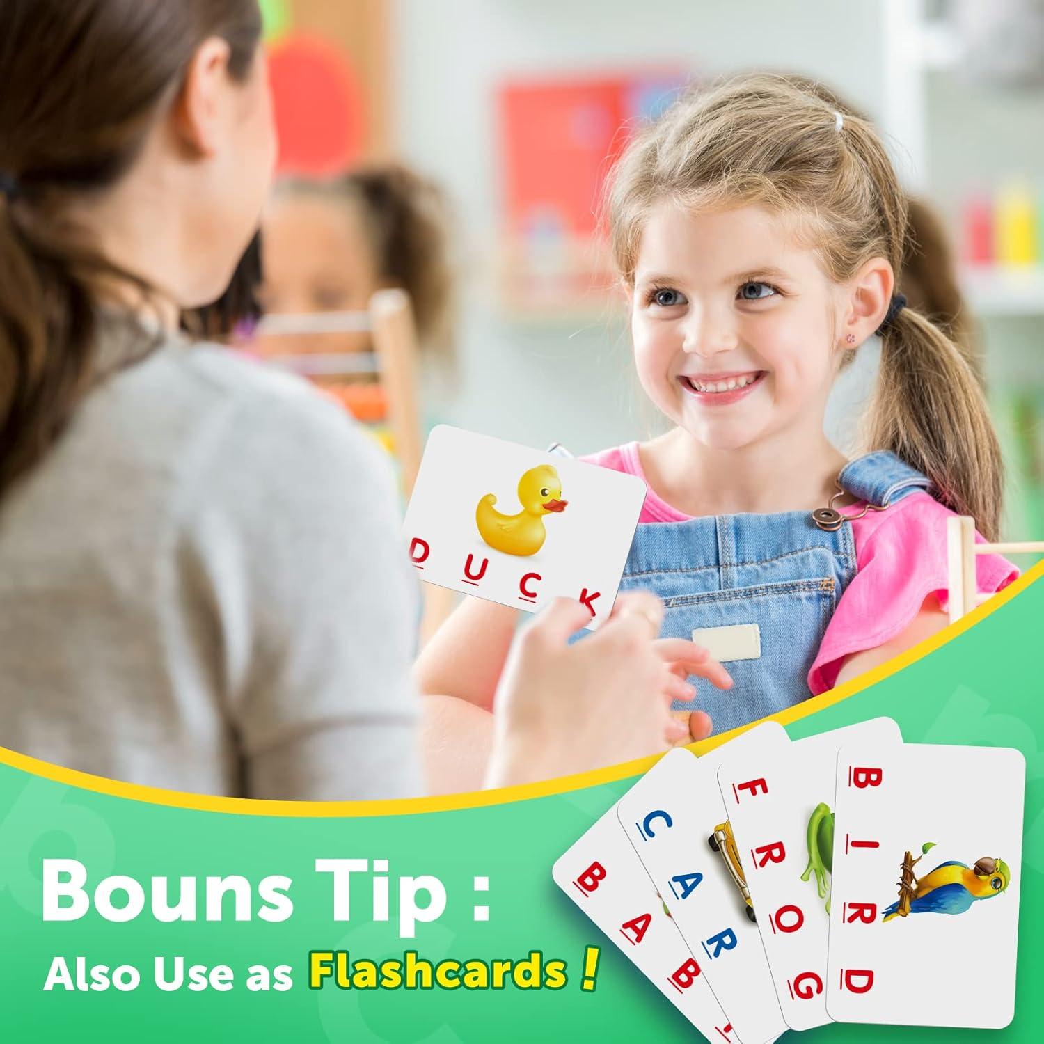 Juguete Educativo SAITCPRY Juego de Correspondencia de Letras 3-5 Años