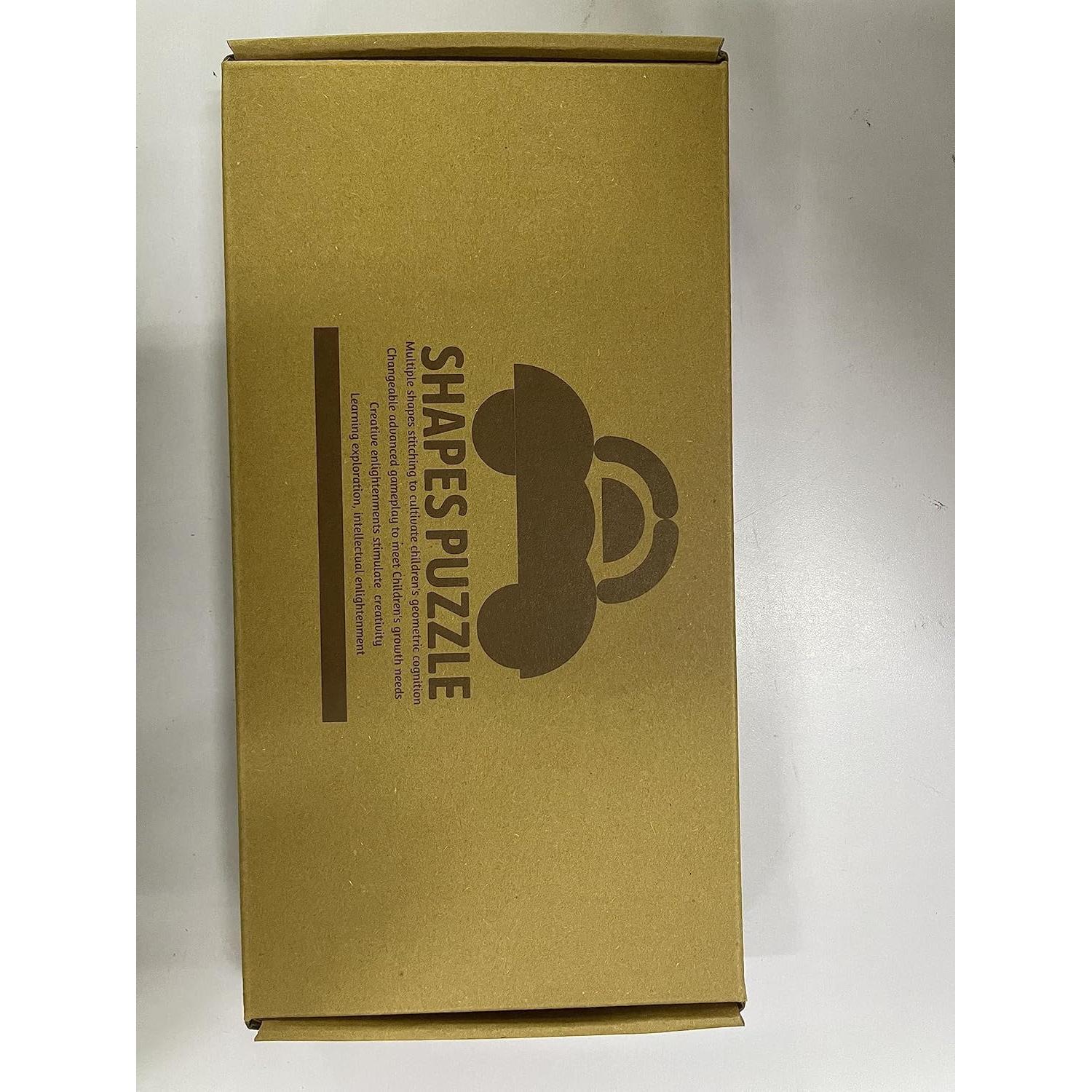 Bloques de Madera Coogam - Juego de Rompecabezas Montessori 36 Piezas