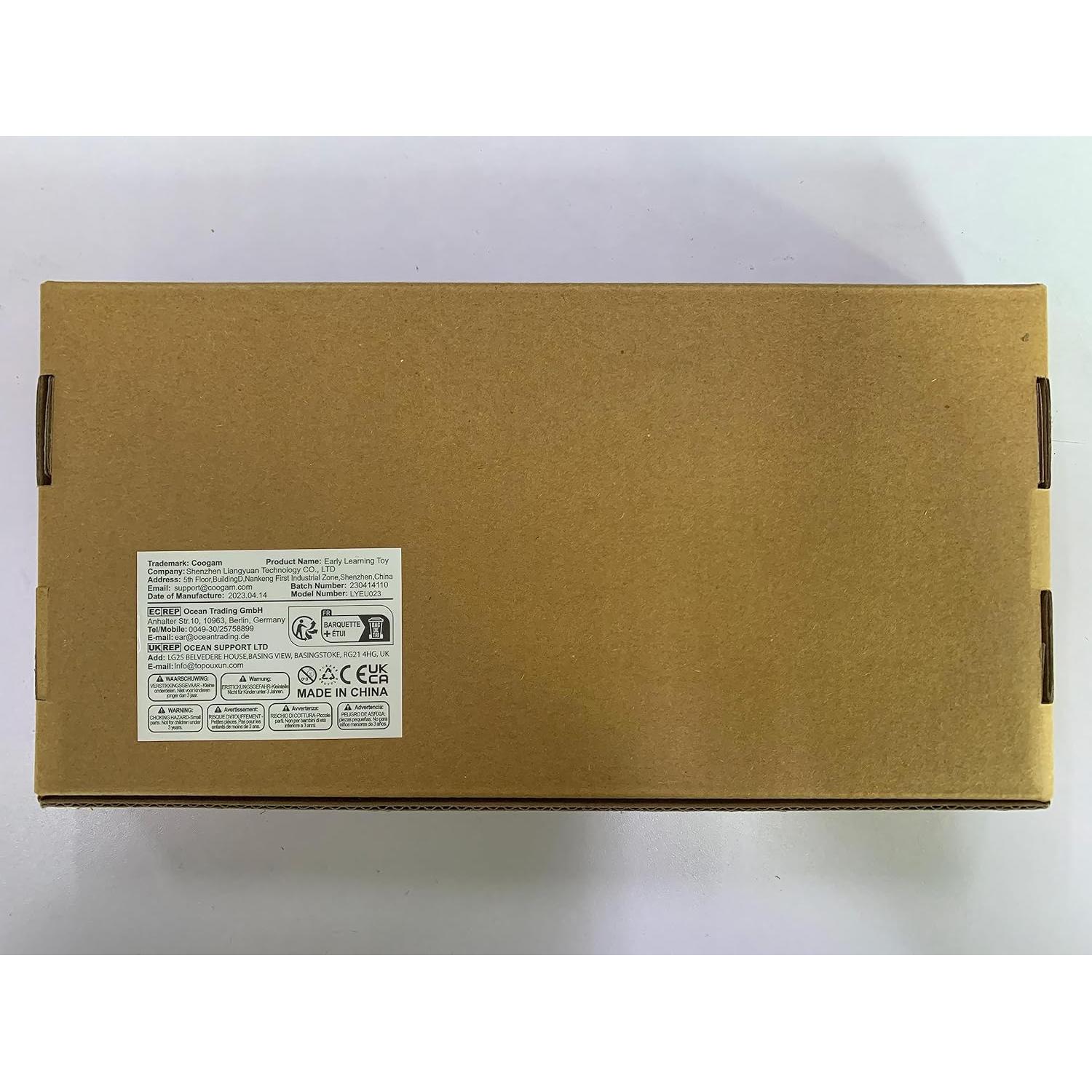 Bloques de Madera Coogam - Juego de Rompecabezas Montessori 36 Piezas