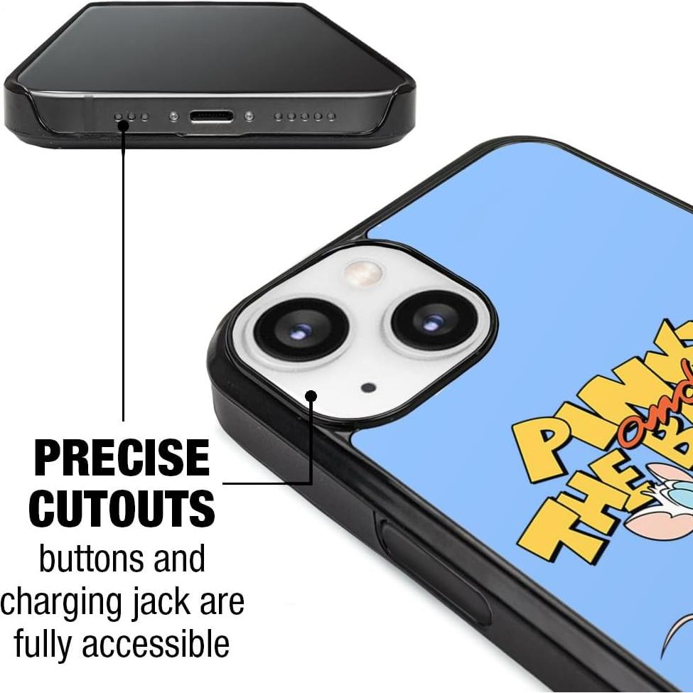 Funda Protectora Slim Fit Pinky y Cerebro para iPhone 13