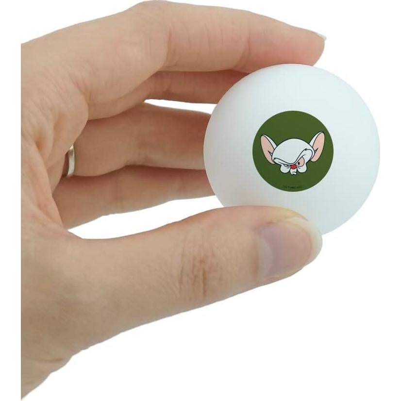 Pelotas de Ping Pong Pinky y el Cerebro - 3 Unidades