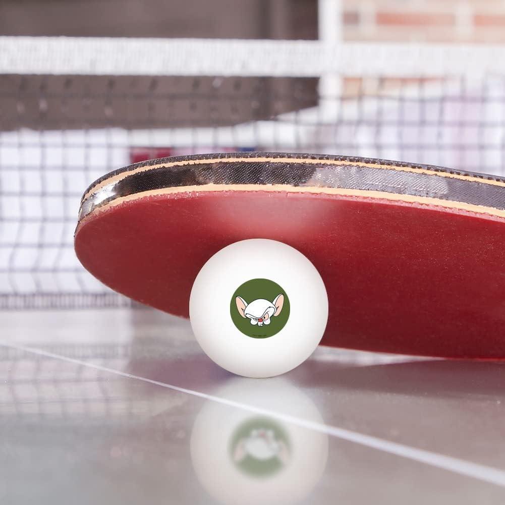 Pelotas de Ping Pong Pinky y el Cerebro - 3 Unidades