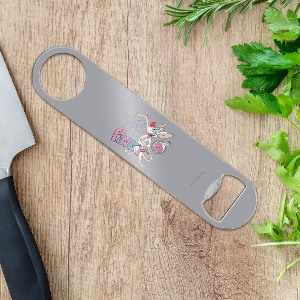 Abrebotellas Pinky y El Cerebro de Acero Inoxidable 18cm