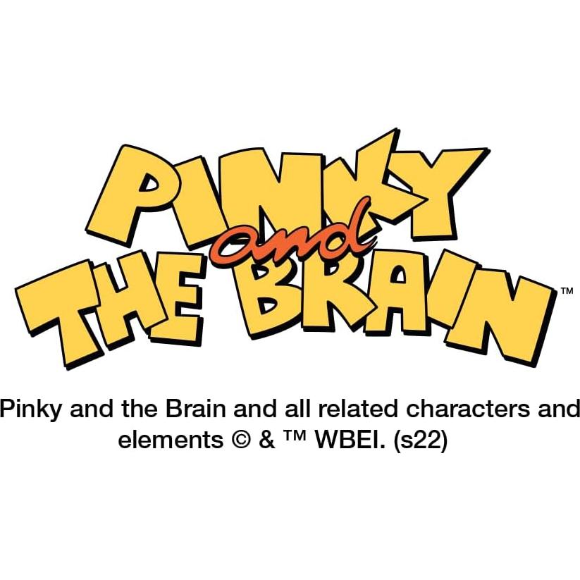 Pegatinas Transparentes Pinky y el Cerebro - 50 Unidades