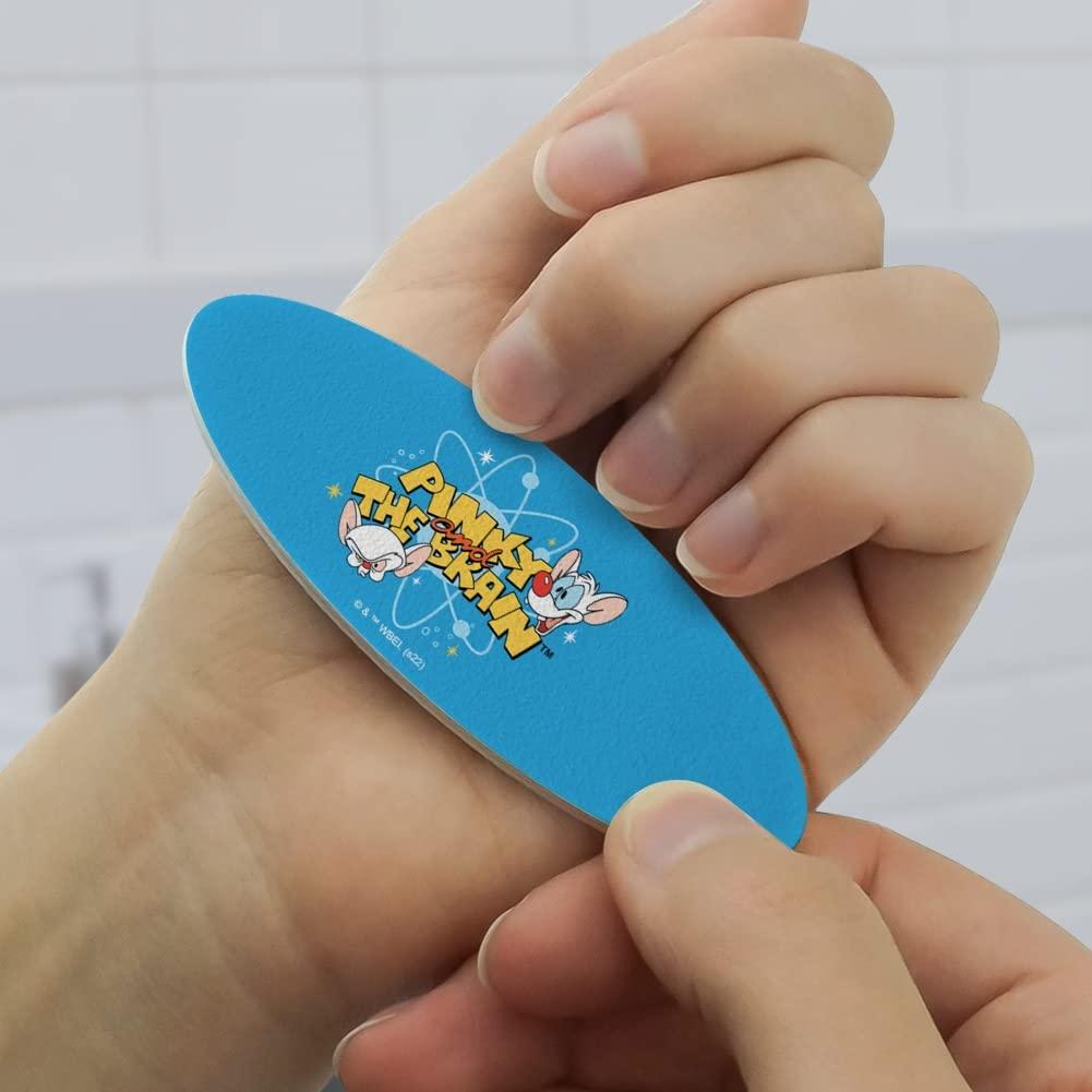 Juego de Limado de Uñas Ovaladas Pinky y El Cerebro - 4 Pzas