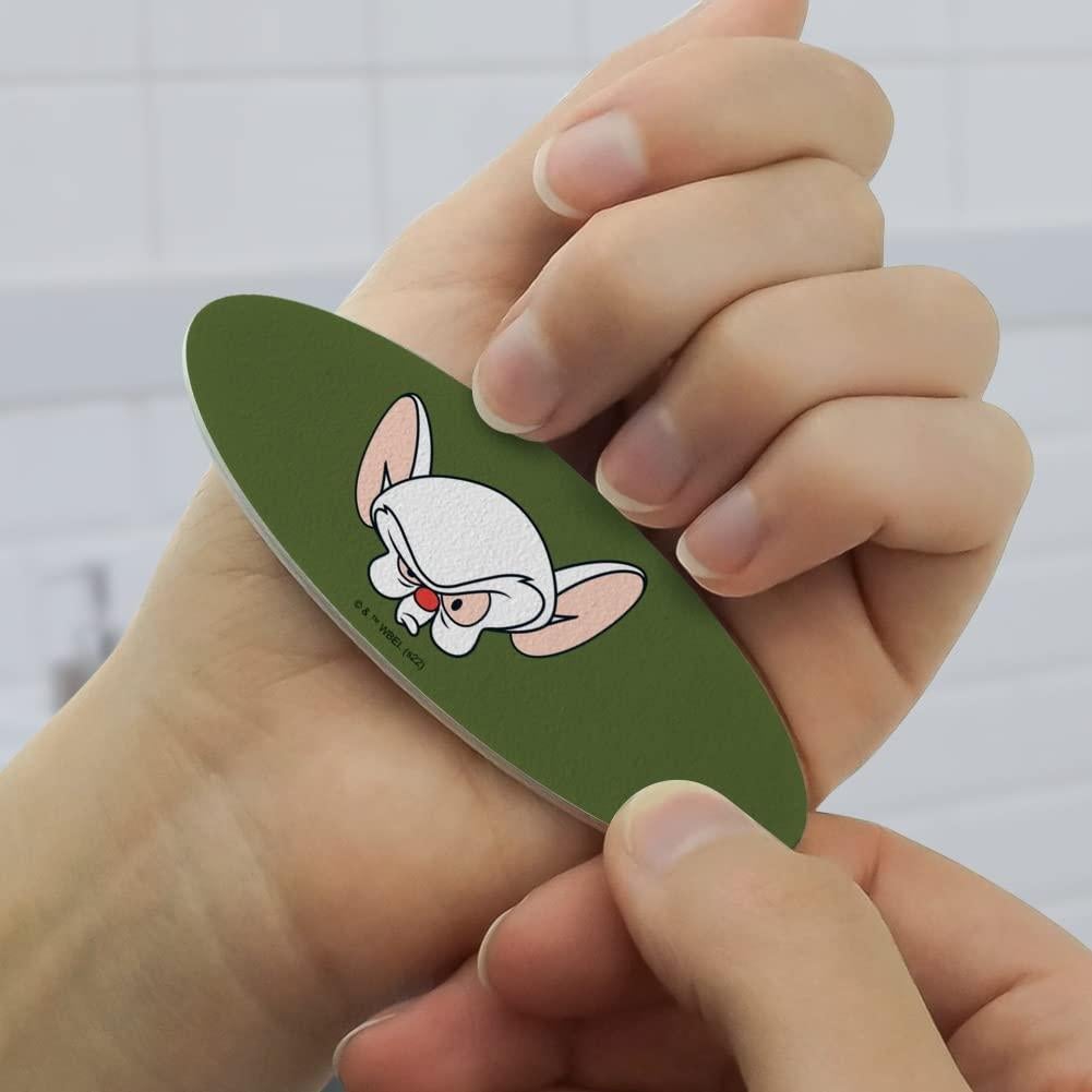 Juego de Limado de Uñas Ovaladas Pinky y El Cerebro - 4 Piezas