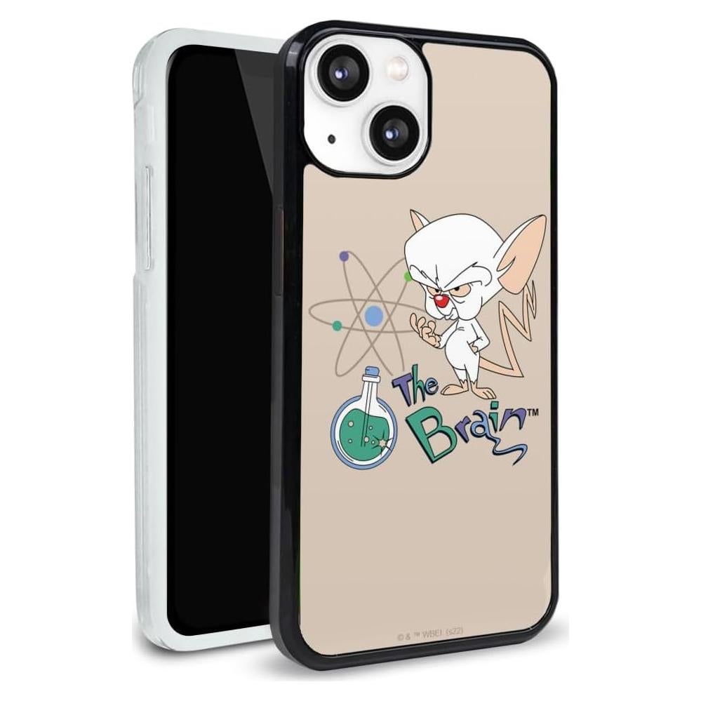 Funda Protectora Pinky y el Cerebro para iPhone 13 - Plástico