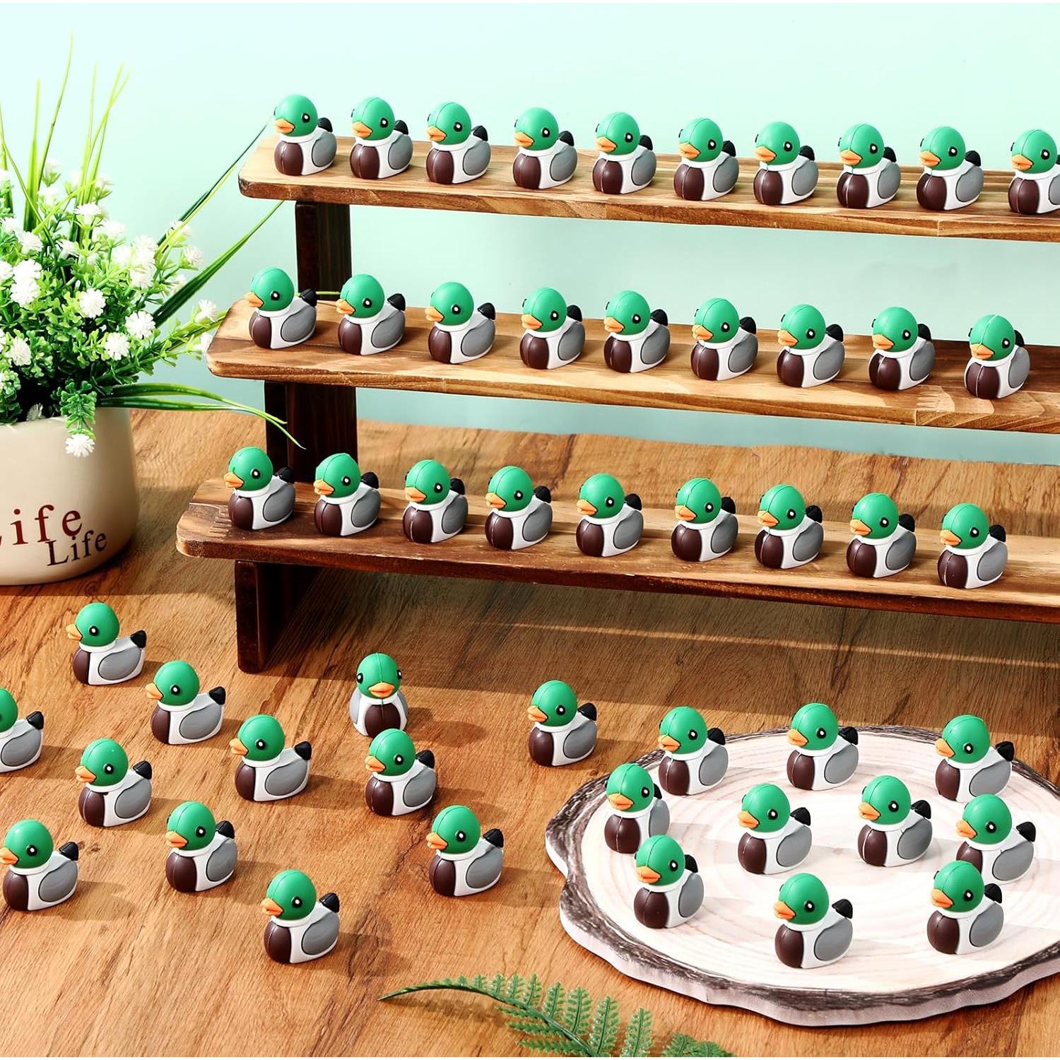 50 Patitos de Goma Mallard Gejoy para Decoración de Halloween