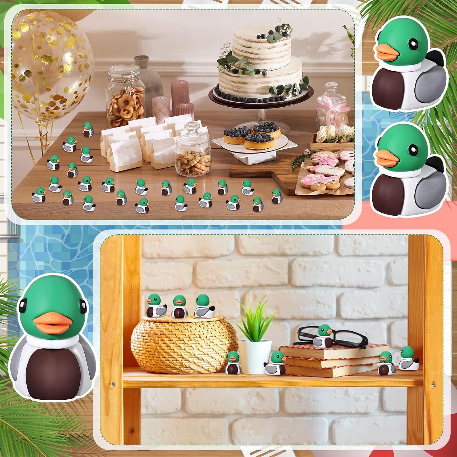 50 Patitos de Goma Mallard Gejoy para Decoración de Halloween