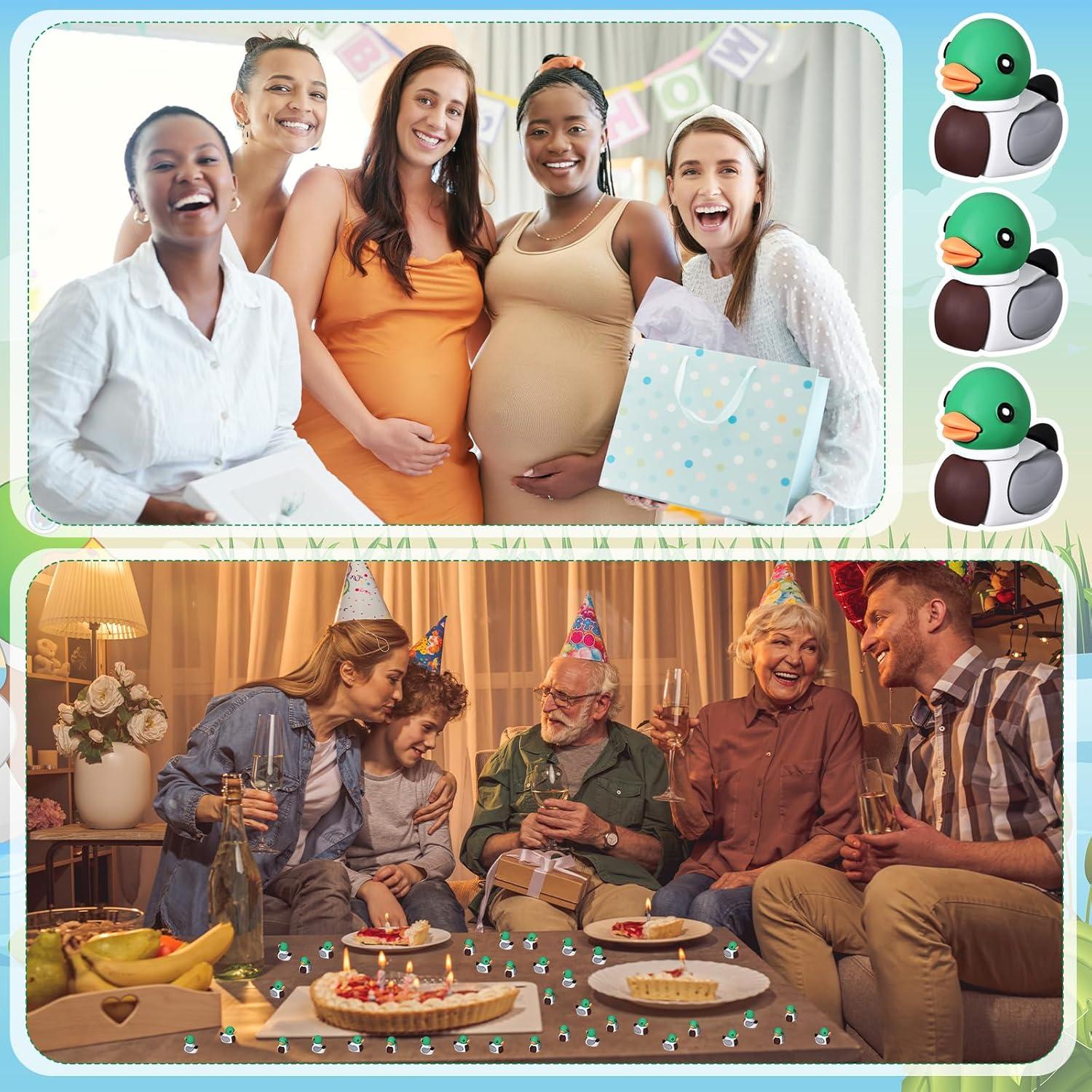 50 Patitos de Goma Mallard Gejoy para Decoración de Halloween