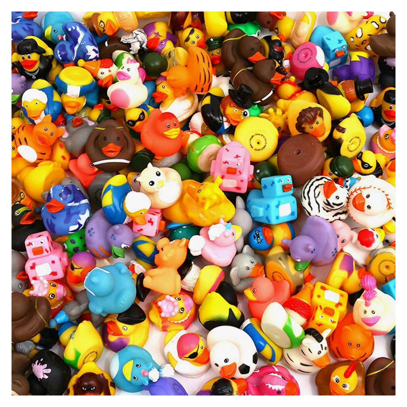 Patitos de Goma Surtidos XY-WQ - Paquete de 150 para Baño