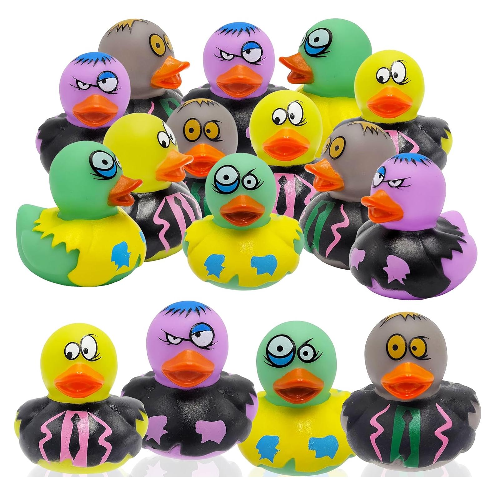 Patito de Goma Zombie de Halloween The Dreidel Company 12-Pack