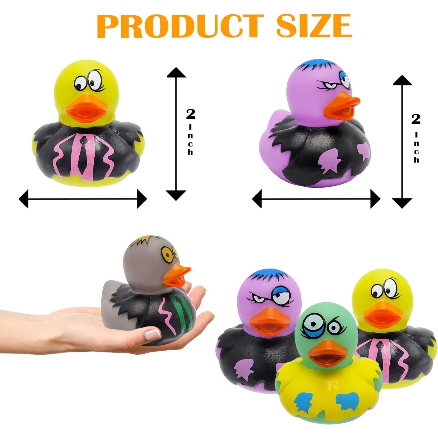 Patito de Goma Zombie de Halloween The Dreidel Company 12-Pack