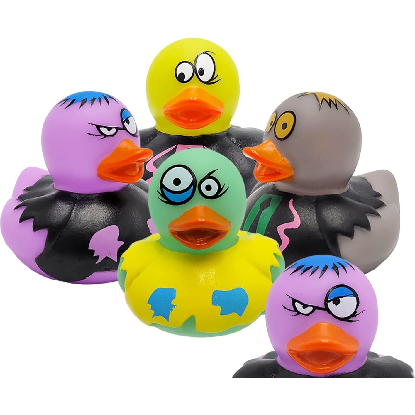 Patito de Goma Zombie de Halloween The Dreidel Company 12-Pack